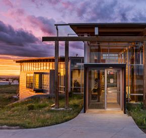 Sunset at the Rangeland Complex